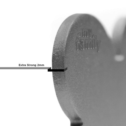 Hondenpenning | Basic XL Aluminum Gray Bone ID Tag
